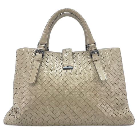 BOTTEGAVENETA ROME INTROCCIAT Handbag gray WS33755
