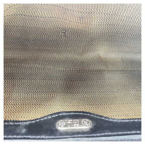 FENDI Mamma bucket Zucchino Shoulder Bag black WS33756