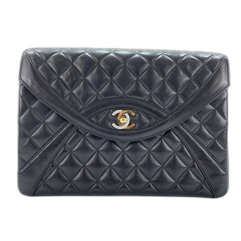 CHANEL Matelasse 25 Shoulder Bag black WS33763
