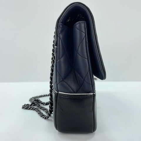 CHANEL Paris Salzburg 25 Shoulder Bag Navy WS33765