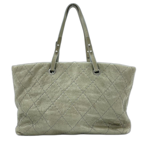 CHANEL On the load Tote Bag green WS33766