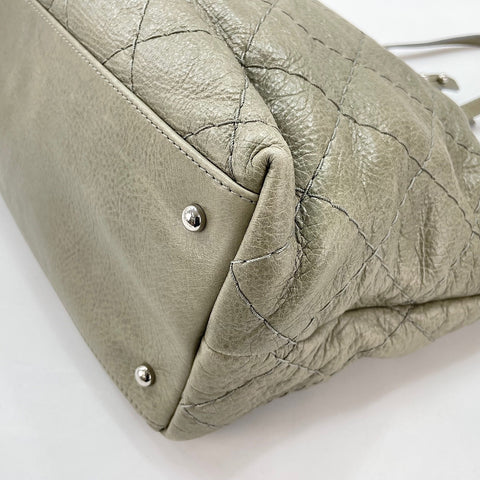 CHANEL On the load Tote Bag green WS33766
