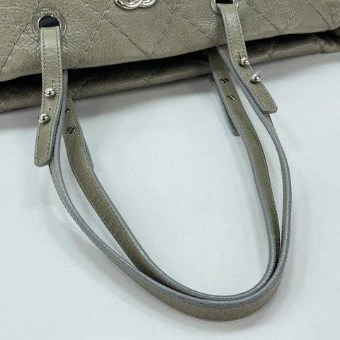 CHANEL On the load Tote Bag green WS33766