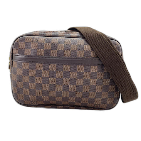 LOUIS VUITTON Reporter PM Shoulder Bag Brown WS33771
