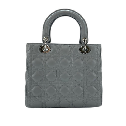 Christian Dior Lady Dior 2WAY Handbag gray WS33772
