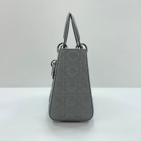 Christian Dior Lady Dior 2WAY Handbag gray WS33772