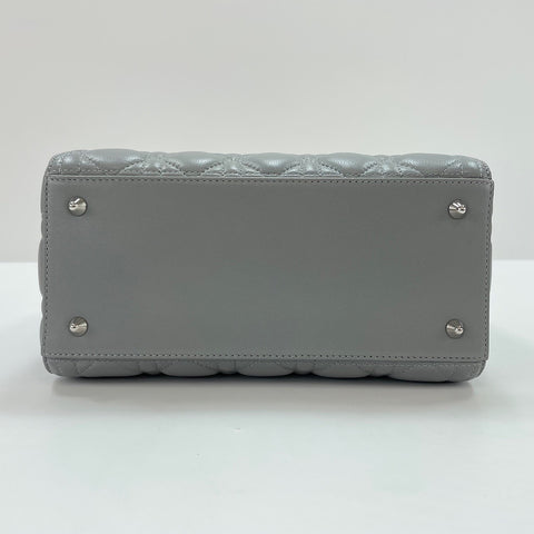 Christian Dior Lady Dior 2WAY Handbag gray WS33772