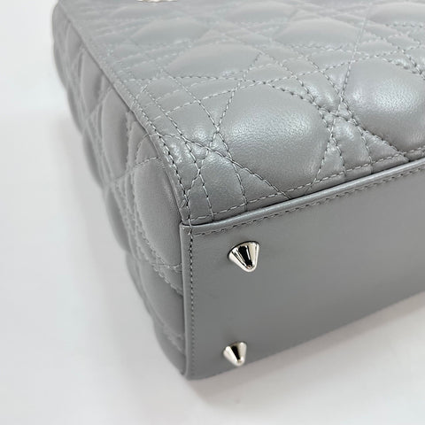 Christian Dior Lady Dior 2WAY Handbag gray WS33772