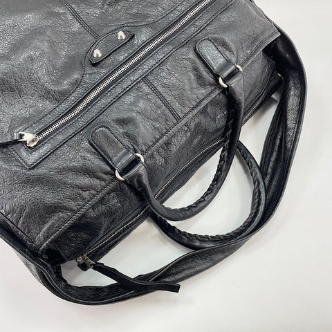 BALENCIAGA Classic Bridge 2WAY Shoulder Bag black WS33773