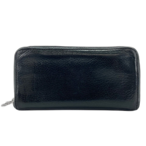 CHROME HEARTS REC F ZIP Purse black WS33774