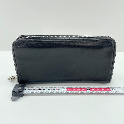 CHROME HEARTS REC F ZIP Purse black WS33774