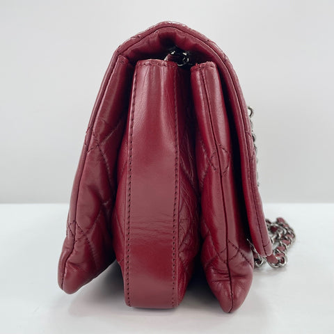 CHANEL Matelasse Shoulder Bag Red WS33775