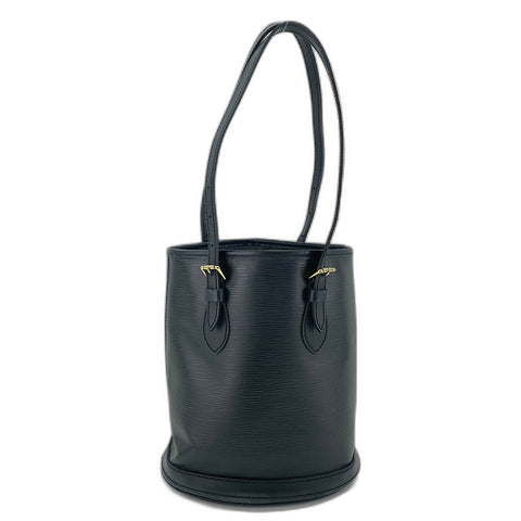 LOUIS VUITTON Petit Bucket PM Tote Bag black WS33776