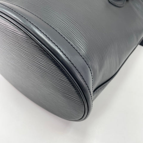 LOUIS VUITTON Petit Bucket PM Tote Bag black WS33776