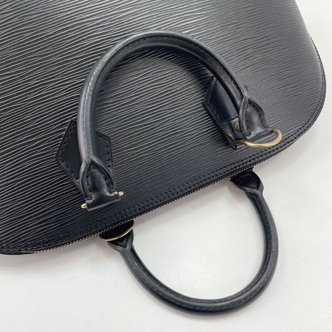 LOUIS VUITTON Alma PM Handbag black WS33777
