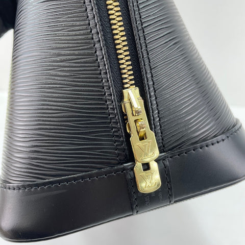 LOUIS VUITTON Alma PM Handbag black WS33777
