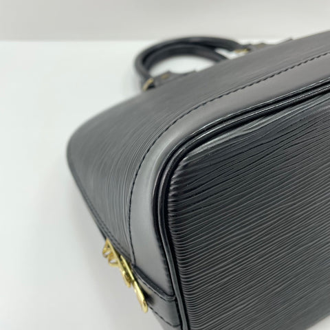 LOUIS VUITTON Alma PM Handbag black WS33777