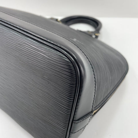 LOUIS VUITTON Alma PM Handbag black WS33777