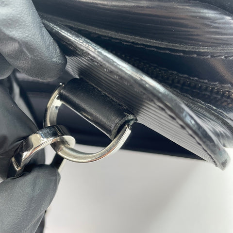 LOUIS VUITTON Bassano MM Handbag black WS33779