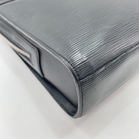 LOUIS VUITTON Bassano MM Handbag black WS33779
