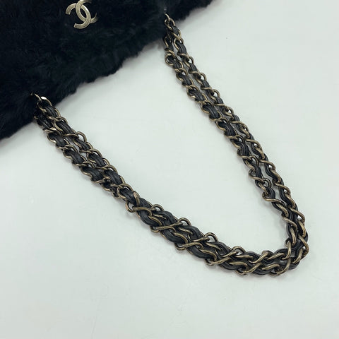 CHANEL Shoulder Bag black WS33786