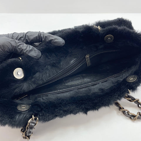 CHANEL Shoulder Bag black WS33786