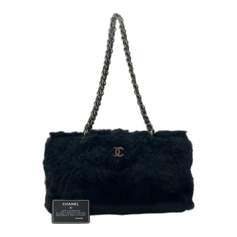 CHANEL Shoulder Bag black WS33786