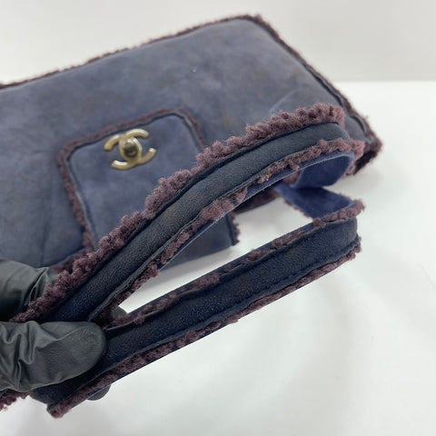 CHANEL Handbag Navy WS33787