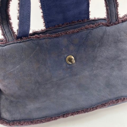 CHANEL Handbag Navy WS33787