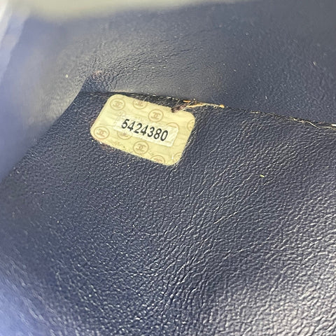 CHANEL Handbag Navy WS33787
