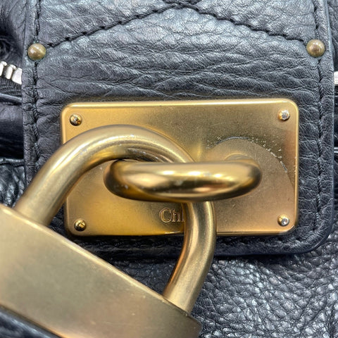 Chloe Paddington Studs Handbag black WS33790