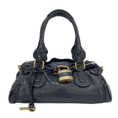 Chloe Paddington Studs Handbag black WS33790