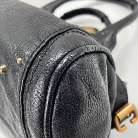 Chloe Paddington Studs Handbag black WS33790