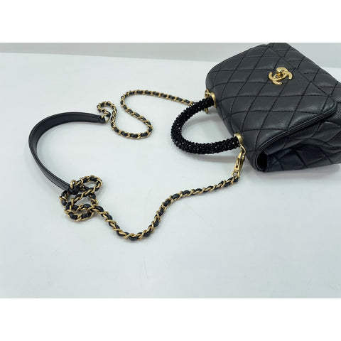 CHANEL Coco handle XXS Shoulder Bag black WS33791