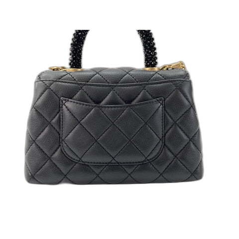 CHANEL Coco handle XXS Shoulder Bag black WS33791