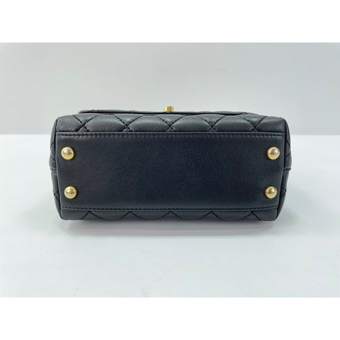 CHANEL Coco handle XXS Shoulder Bag black WS33791