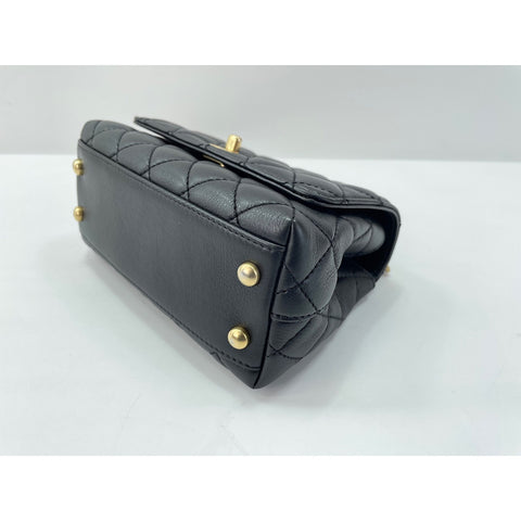 CHANEL Coco handle XXS Shoulder Bag black WS33791