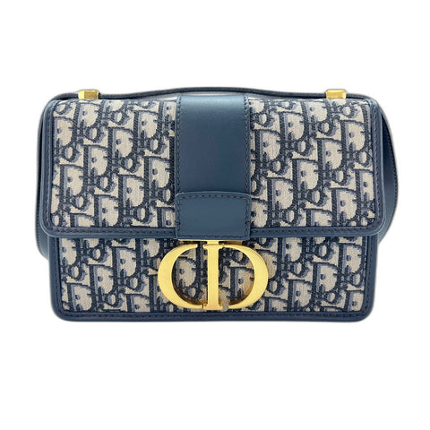 Christian Dior 30 Montaigne Shoulder Bag Navy WS33795