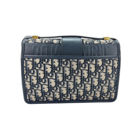 Christian Dior 30 Montaigne Shoulder Bag Navy WS33795