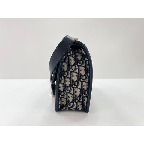 Christian Dior 30 Montaigne Shoulder Bag Navy WS33795