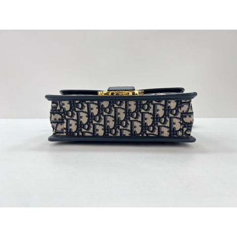 Christian Dior 30 Montaigne Shoulder Bag Navy WS33795