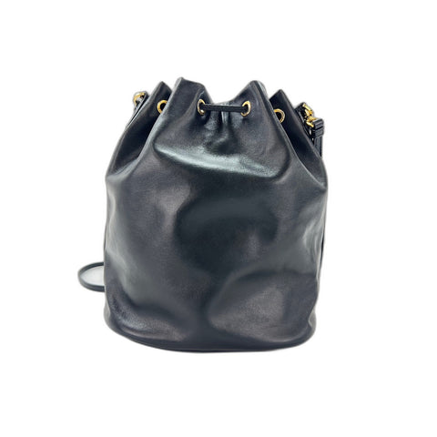 PRADA duet Shoulder Bag black WS33797
