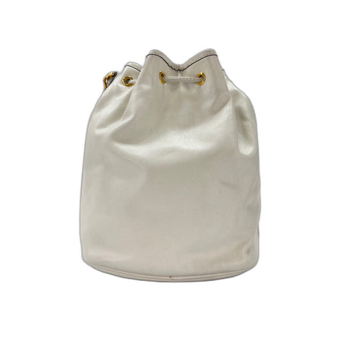 PRADA duet Shoulder Bag white WS33798