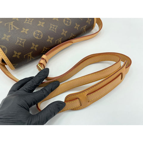 LOUIS VUITTON Sologne Shoulder Bag Brown WS33800