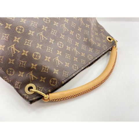 LOUIS VUITTON Arti MM Handbag Brown WS33802