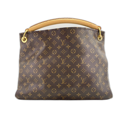 LOUIS VUITTON Arti MM Handbag Brown WS33802