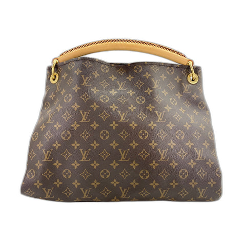 LOUIS VUITTON Arti MM Handbag Brown WS33802