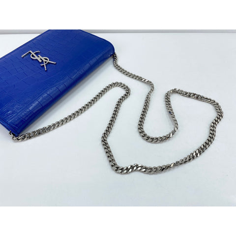 SAINT LAURENT PARIS Cassandra Shoulder Bag blue WS33803