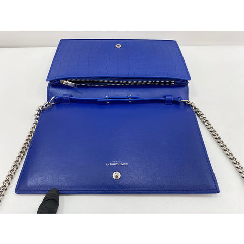 SAINT LAURENT PARIS Cassandra Shoulder Bag blue WS33803