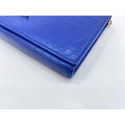 SAINT LAURENT PARIS Cassandra Shoulder Bag blue WS33803